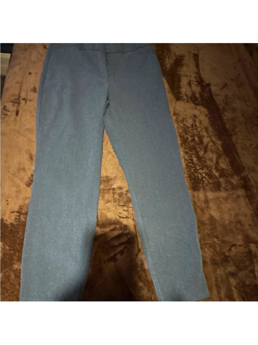 H&M Slim Skinny Pants in Slate Blue